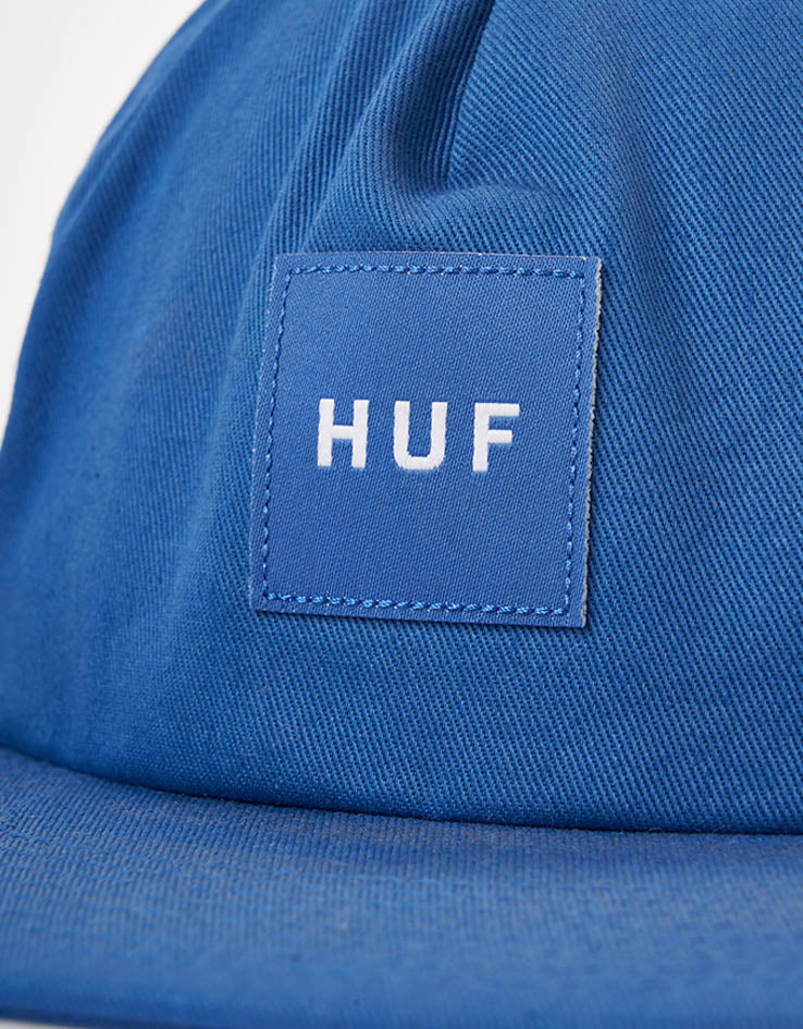 HUF Unstructured Box Snapback Cap - Cobalt - Image 2