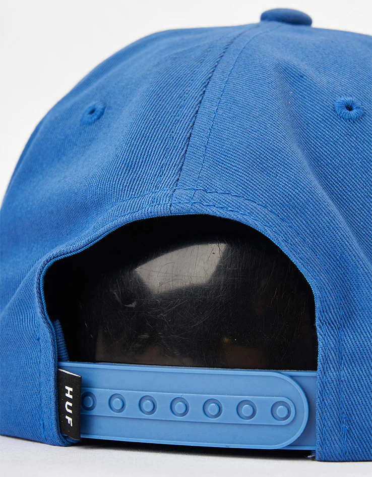 HUF Unstructured Box Snapback Cap - Cobalt - Image 3