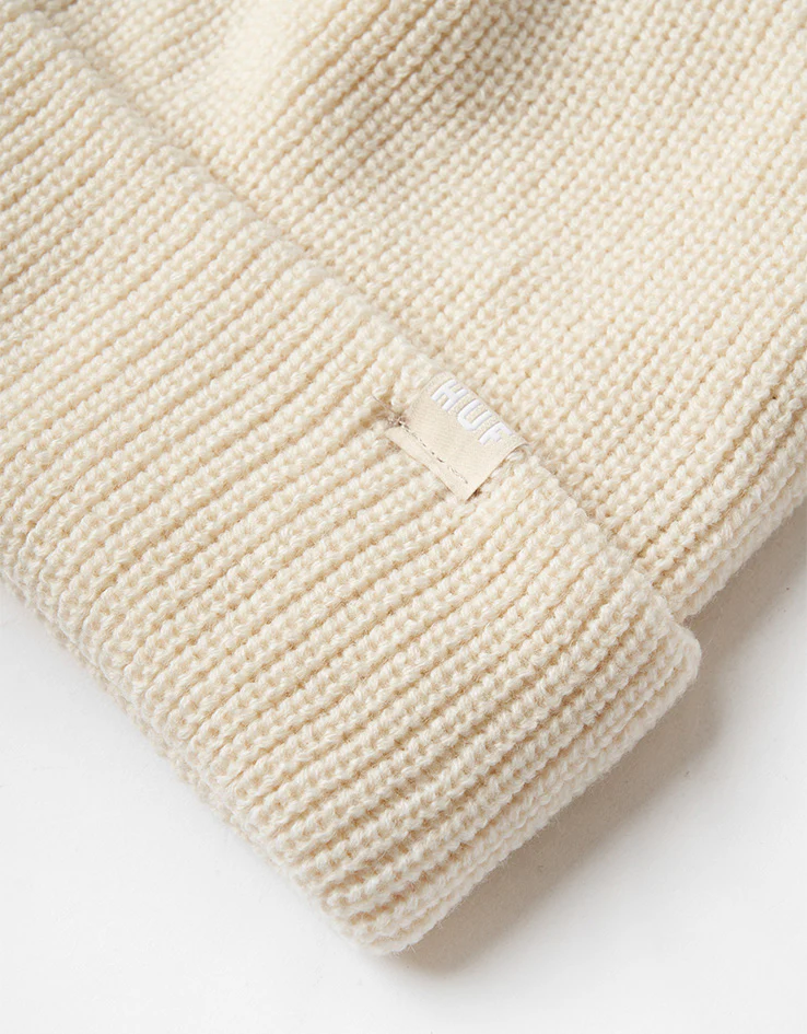 HUF Usual Cuff Beanie - Bone - Image 2