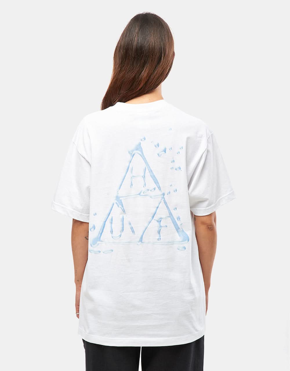 HUF Wet & Wild T-Shirt - White - Image 5