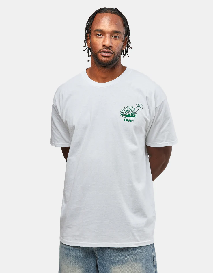 HUF What A Jungle T-Shirt - White - Image 2