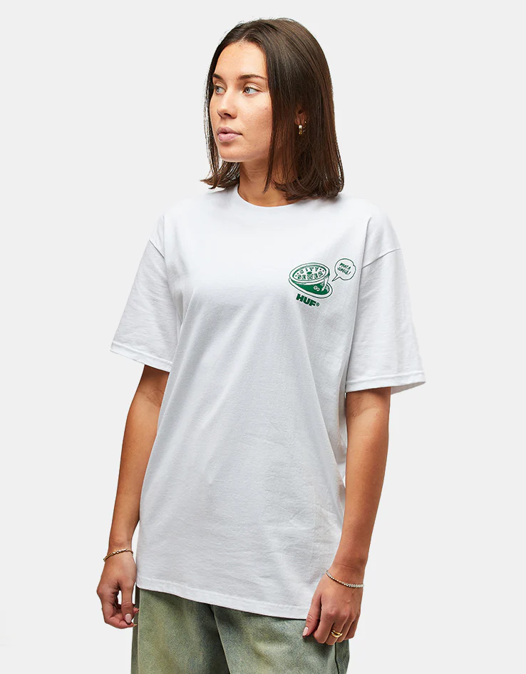 HUF What A Jungle T-Shirt - White - Image 6