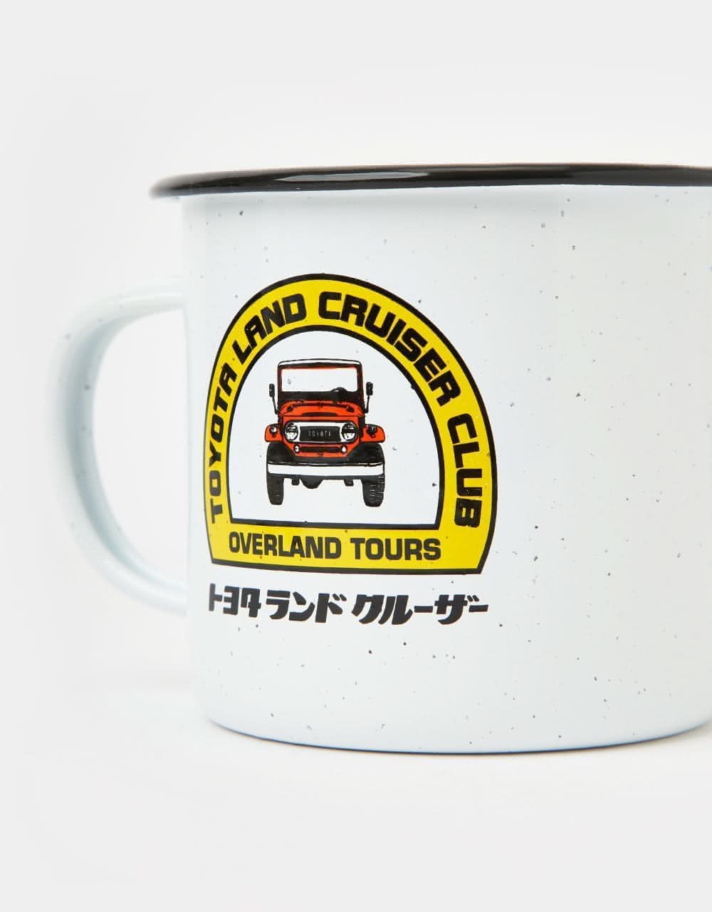 HUF x Toyota Land Cruiser Coffee Break Enamel Cup - White - Image 2