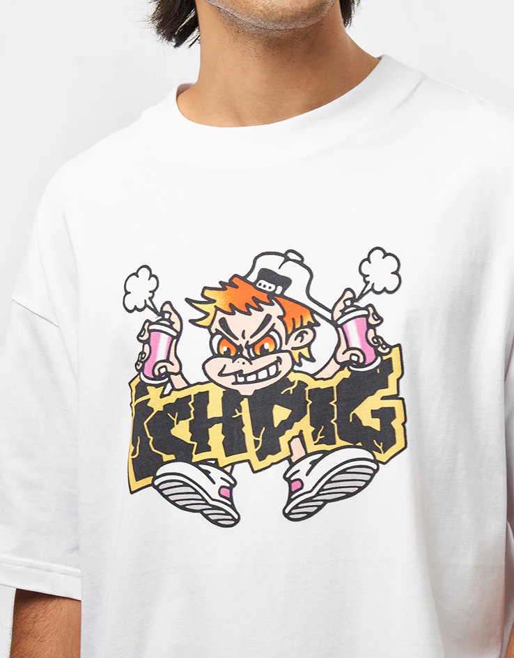 ICHPIG Aeroboy T-Shirt - White - Image 3