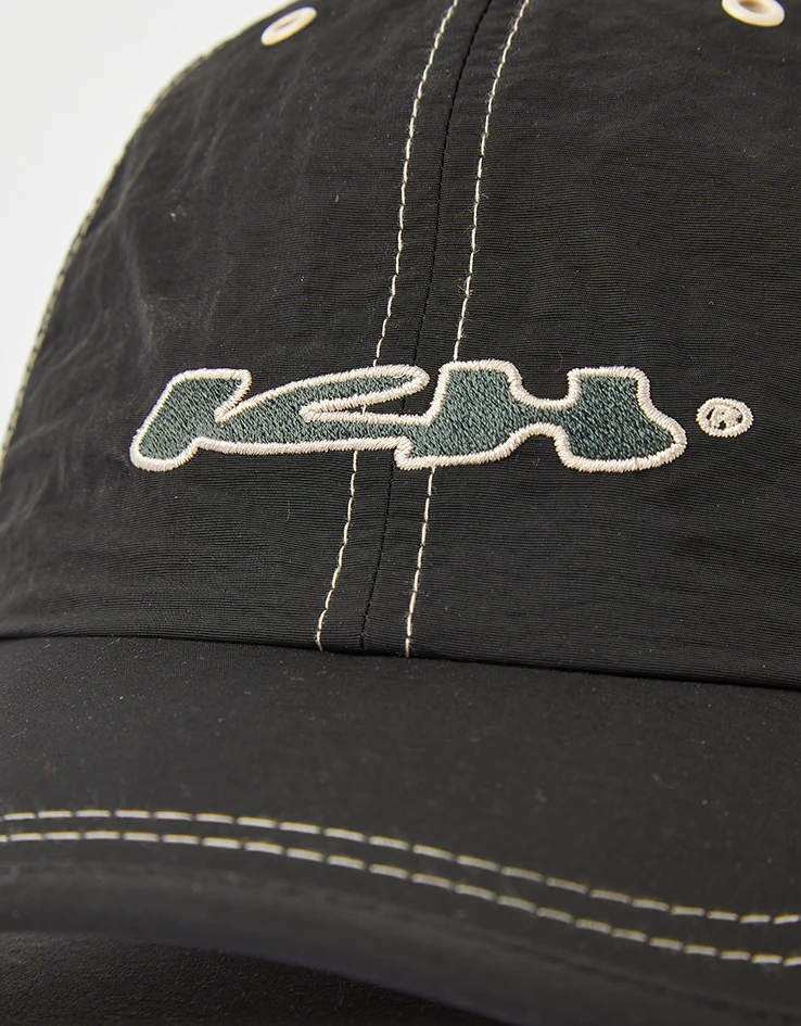 ICHPIG Contour 6 Panel Cap - Black - Image 2