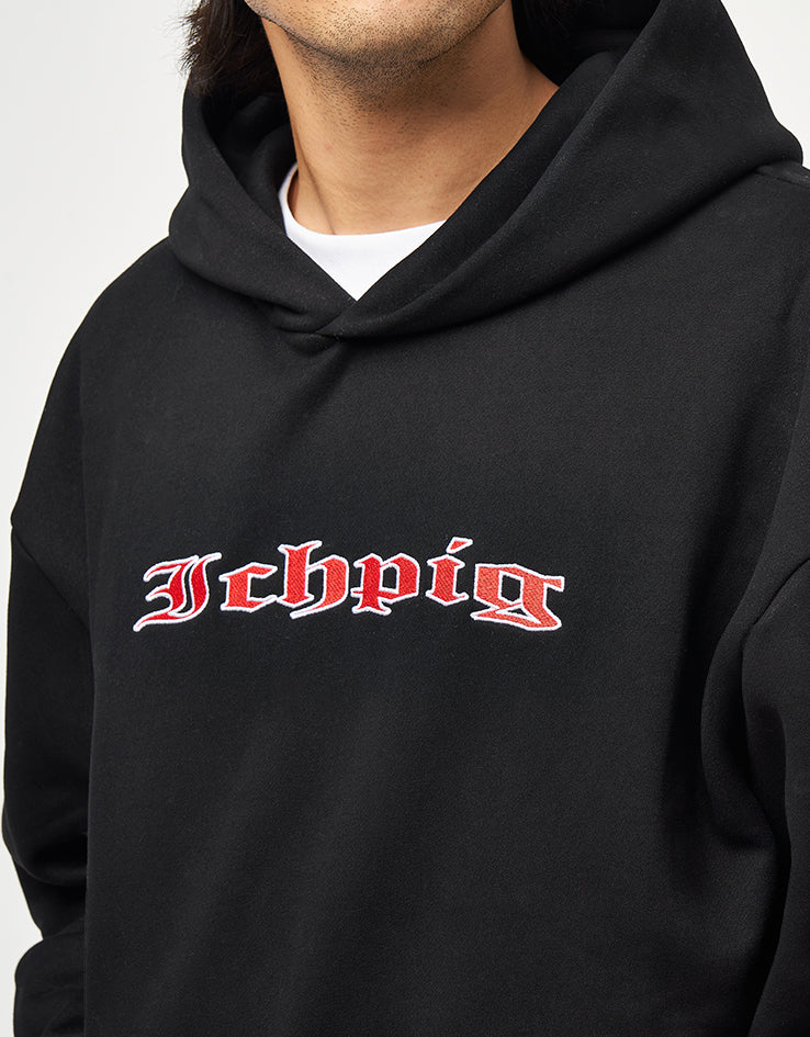 ICHPIG Legions Cordless Pullover Hoodie - Black - Image 3