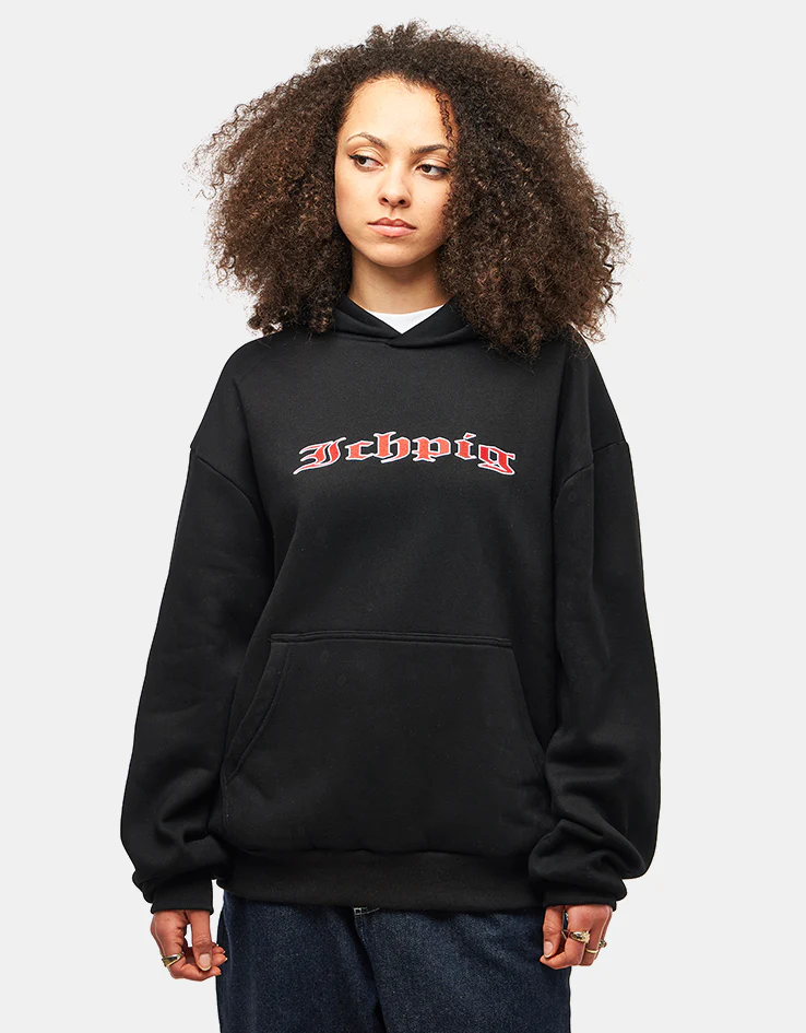 ICHPIG Legions Cordless Pullover Hoodie - Black - Image 4