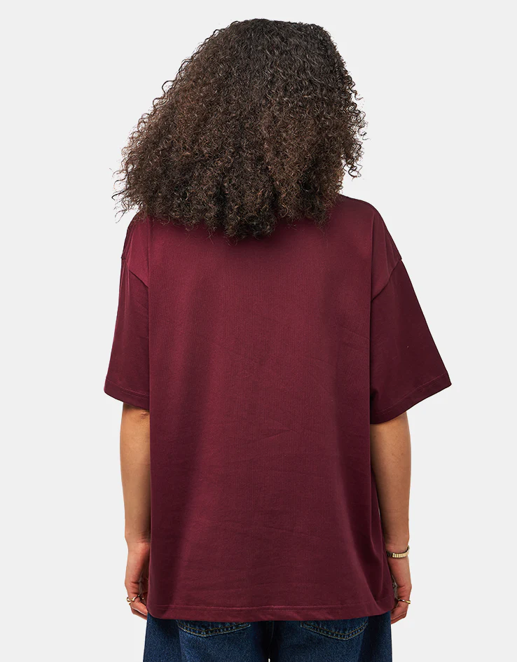 ICHPIG Razor T-Shirt - Dark Maroon - Image 5