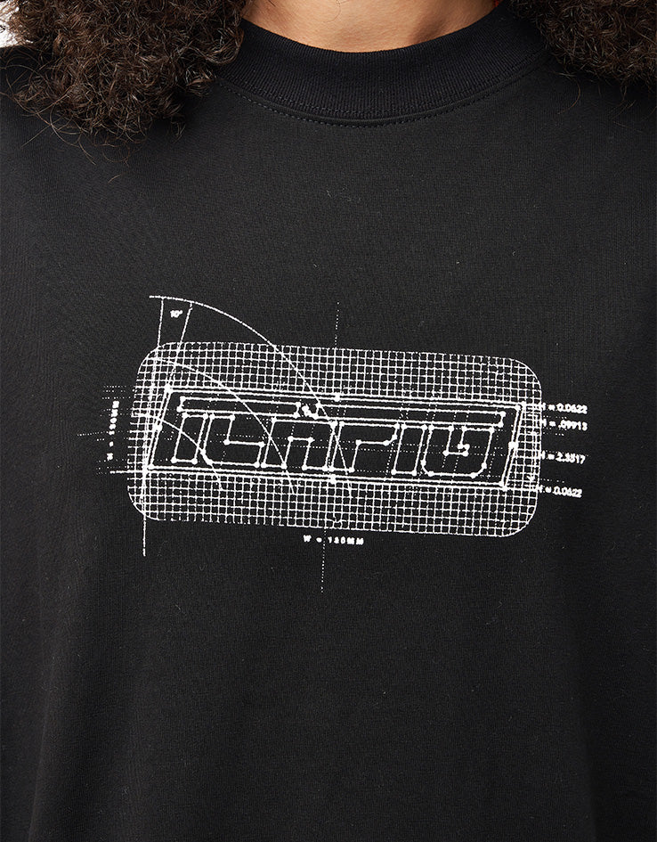 ICHPIG Strike Sketch T-Shirt - Black - Image 6