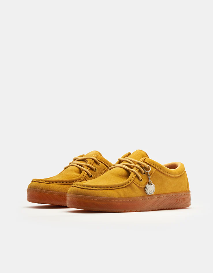 IPATH Cats Low Skate Shoes - Buttery Soft Wheat Suede - Image 3