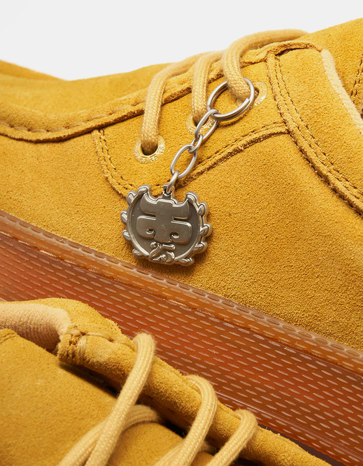 IPATH Cats Low Skate Shoes - Buttery Soft Wheat Suede - Image 4