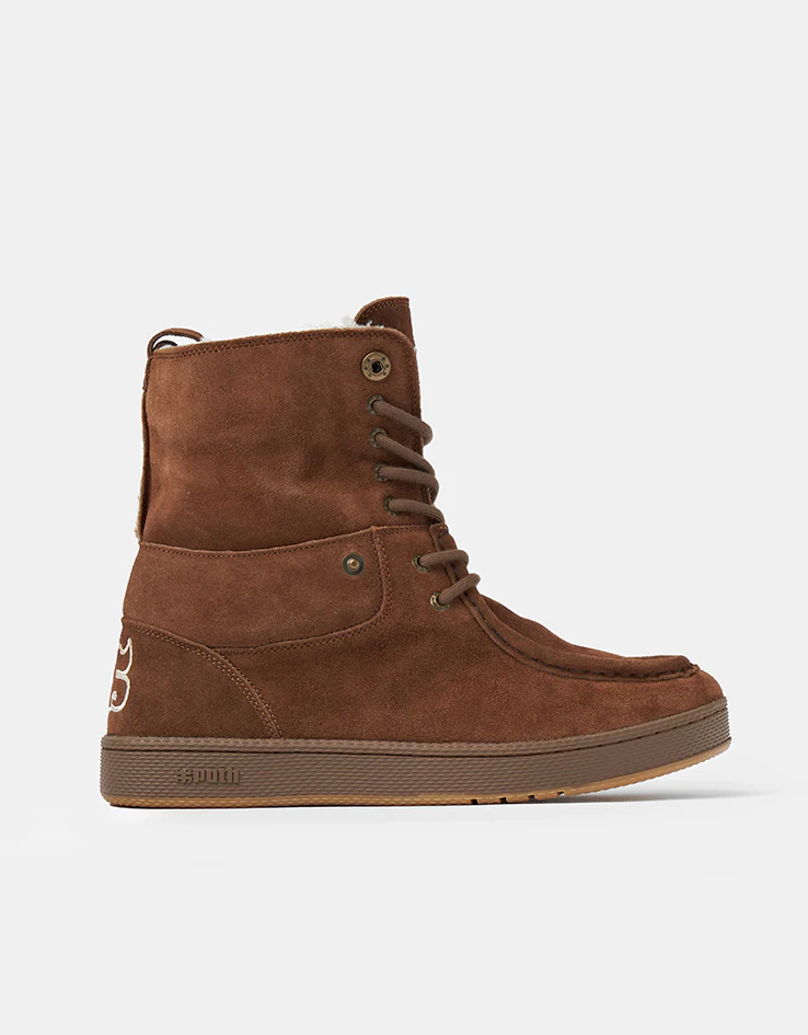 Ipath Cats Shearling Boot - Brown Suede - Image 2