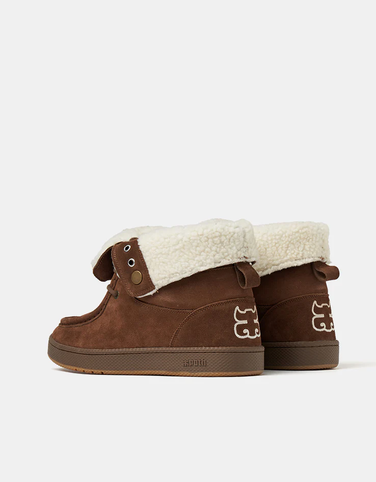 Ipath Cats Shearling Boot - Brown Suede - Image 5