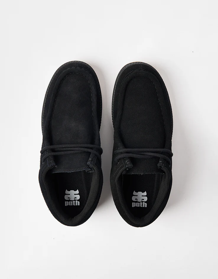 IPATH Cats Skate Shoes - Black Suede - Image 8