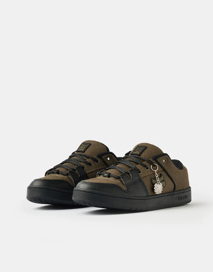 IPATH Cricket Skate Shoes - Green Waxed Hemp - Image 3