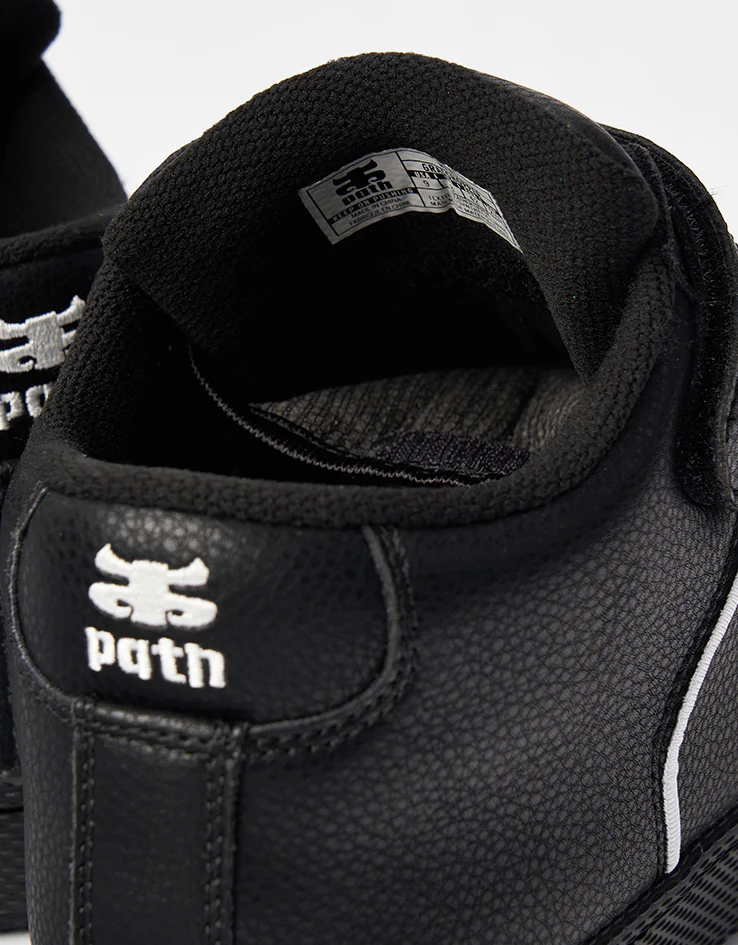 IPATH Grasshopper Skate Shoes - Black Leather - Image 10