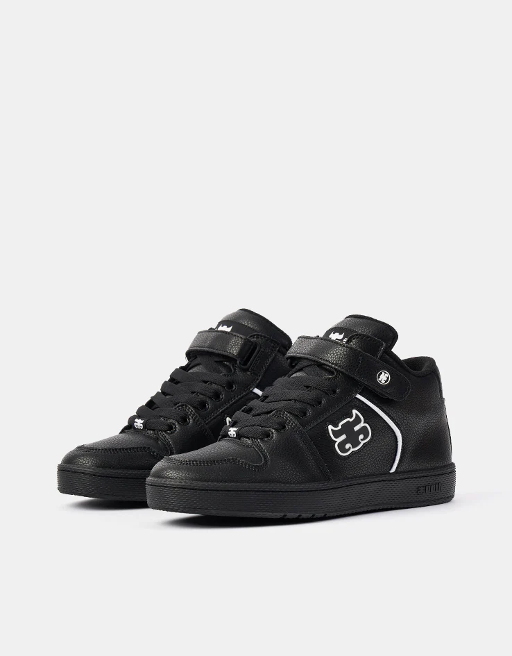 IPATH Grasshopper Skate Shoes - Black Leather - Image 3