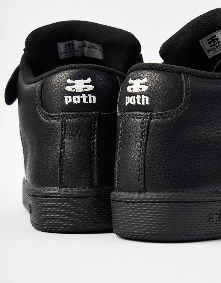 IPATH Grasshopper Skate Shoes - Black Leather - Image 5