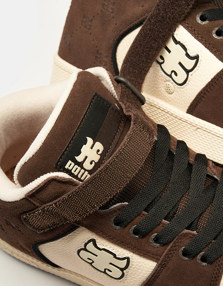 IPATH Grasshopper Skate Shoes - Embossed Brown Suede - Image 5