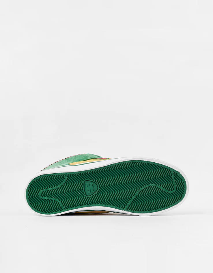 IPATH Reed Mid Skate Shoes - Rasta Suede - Image 2