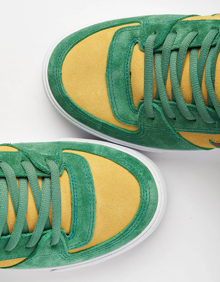 IPATH Reed Mid Skate Shoes - Rasta Suede - Image 7