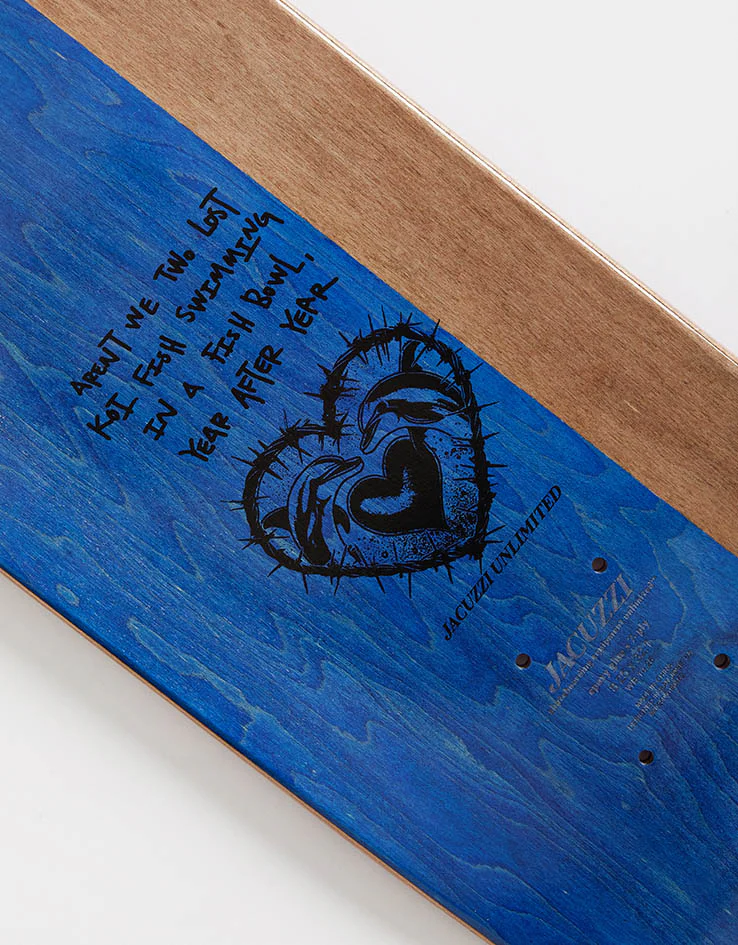 Jacuzzi Unlimited 500 Years Holo EX7 Skateboard Deck - 8.25" - Image 4