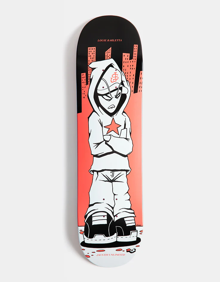 Jacuzzi Unlimited Barletta 408 Right EX7 Skateboard Deck - 8.5"