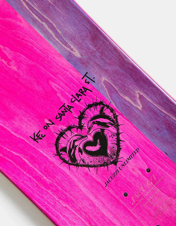 Jacuzzi Unlimited Barletta 408 Right EX7 Skateboard Deck - 8.5" - Image 4
