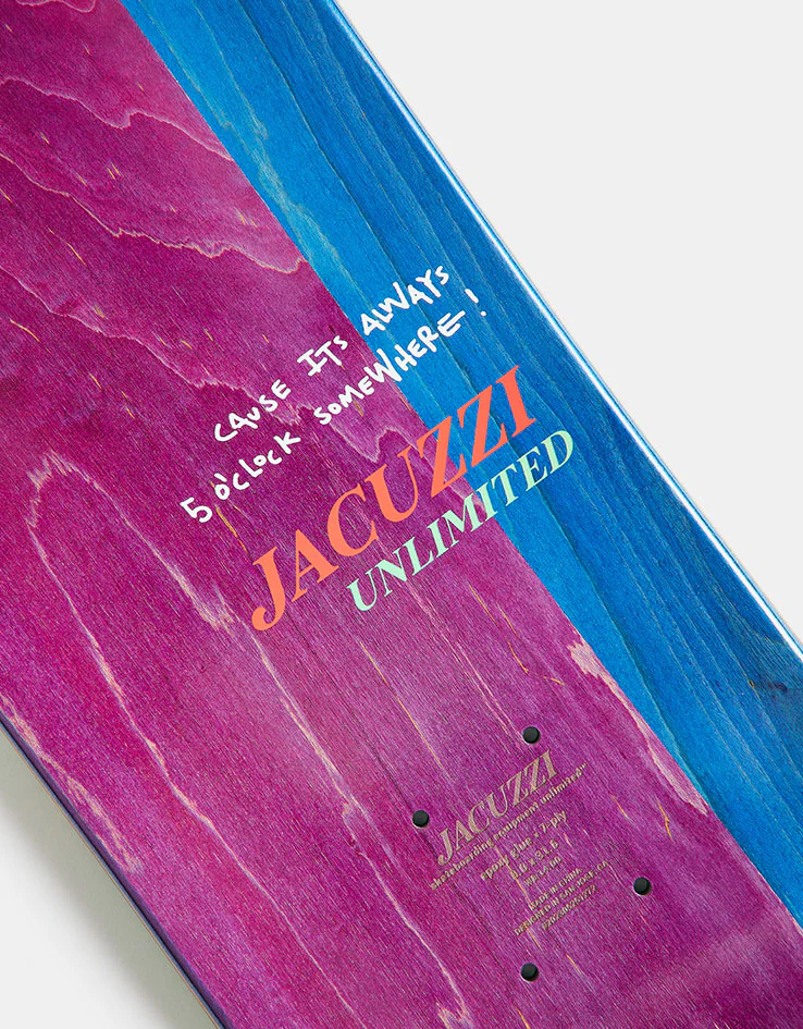 Jacuzzi Unlimited Dilo Secret Formula EX7 Skateboard Deck - 8" - Image 4