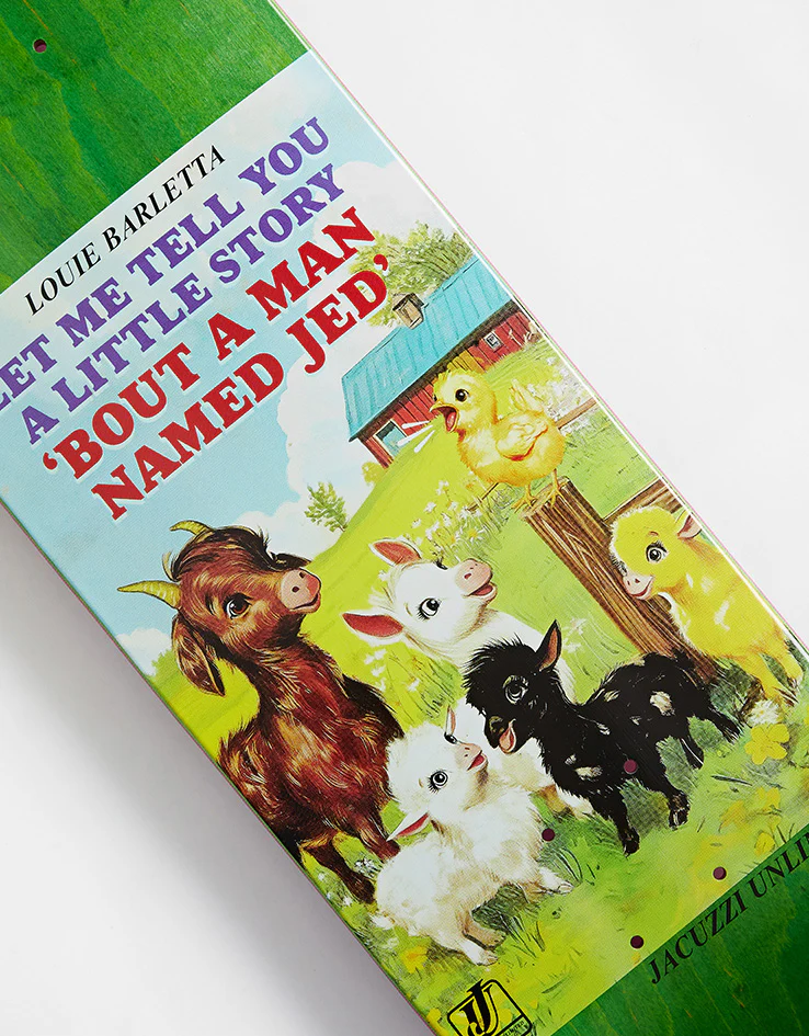 Jacuzzi Unlimited Louie Barletta Storybook EX7 Skateboard Deck - 8.25" - Image 3
