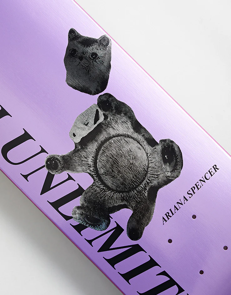 Jacuzzi Unlimited Spencer Pro Broken Cat EX7 Skateboard Deck - 8.5" - Image 3