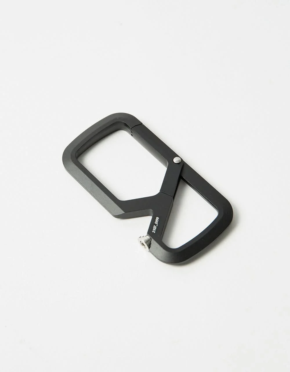 James The Mehlville 'Carabiner' Keychain - Black/Stainless - Image 3