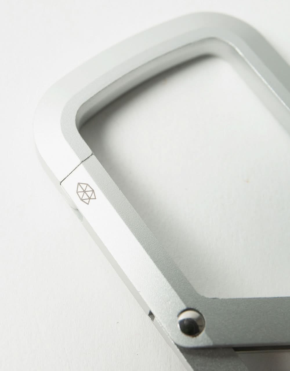 James The Mehlville 'Carabiner' Keychain (Aluminium) - Silver/Stainless - Image 5