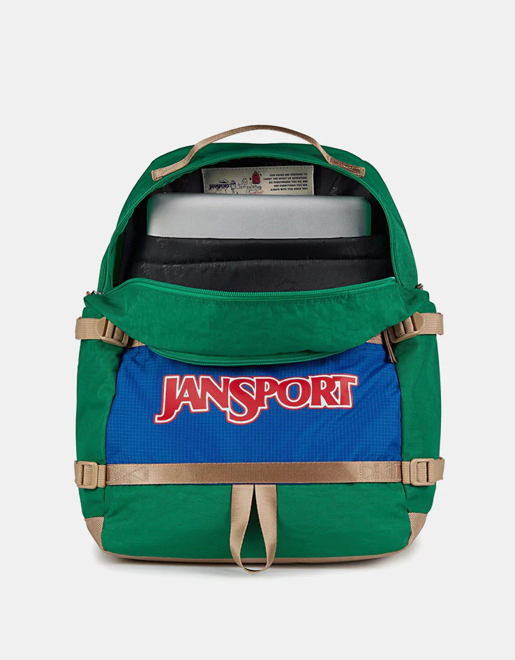 Jansport Small Seattle Pack Backpack - Jelly Kelly - Image 4