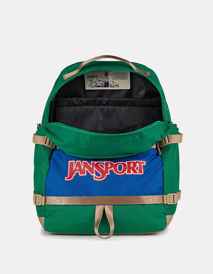 Jansport Small Seattle Pack Backpack - Jelly Kelly - Image 7