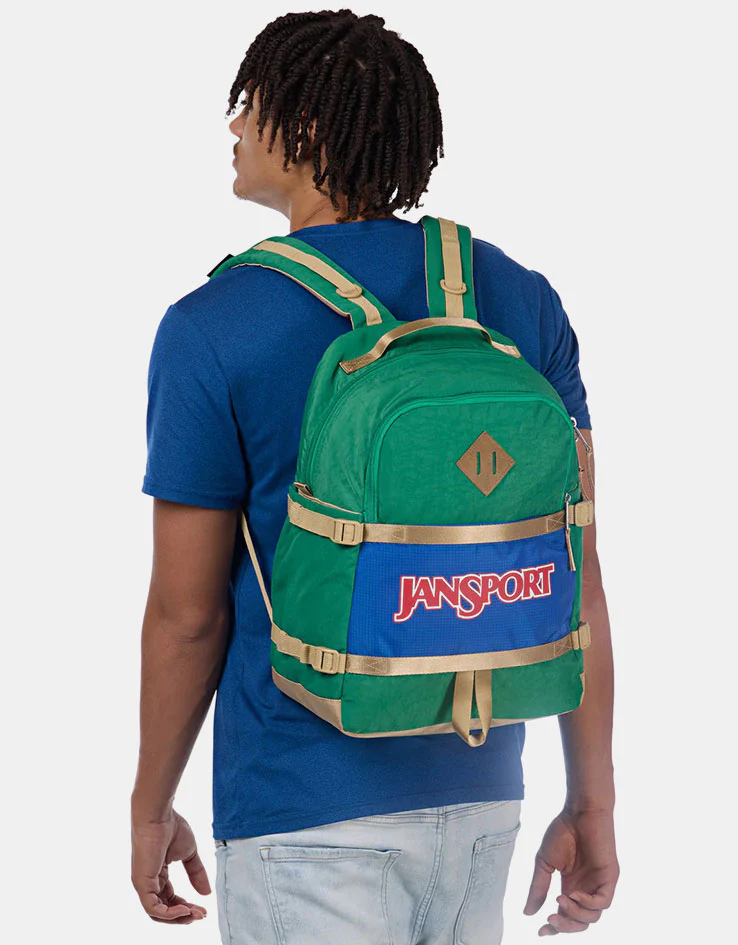 Jansport Small Seattle Pack Backpack - Jelly Kelly - Image 8