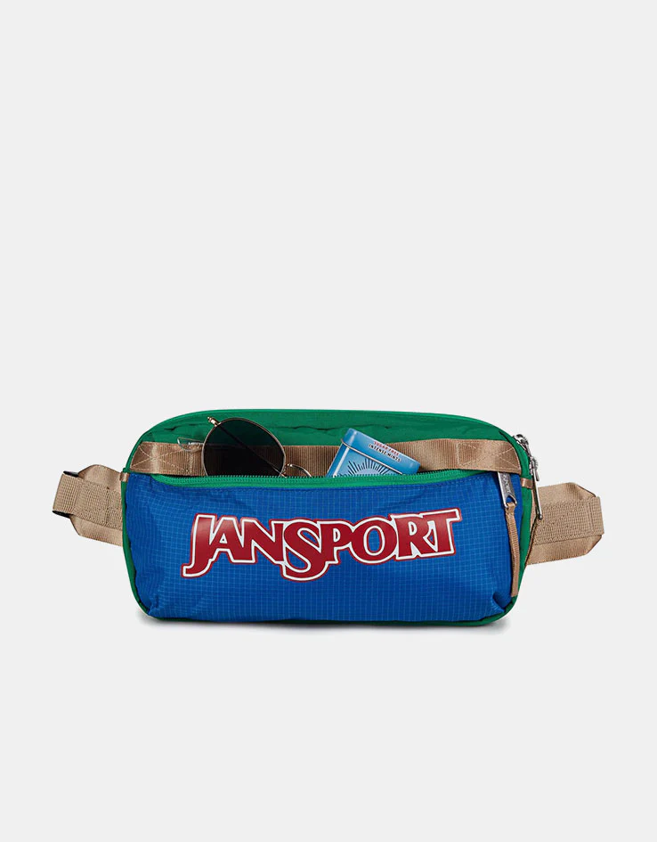 Jansport Washington Waistpack Cross Body Bag - Jelly Kelly - Image 3