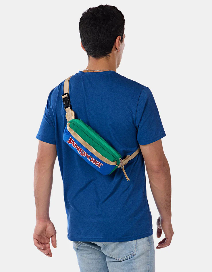 Jansport Washington Waistpack Cross Body Bag - Jelly Kelly - Image 5