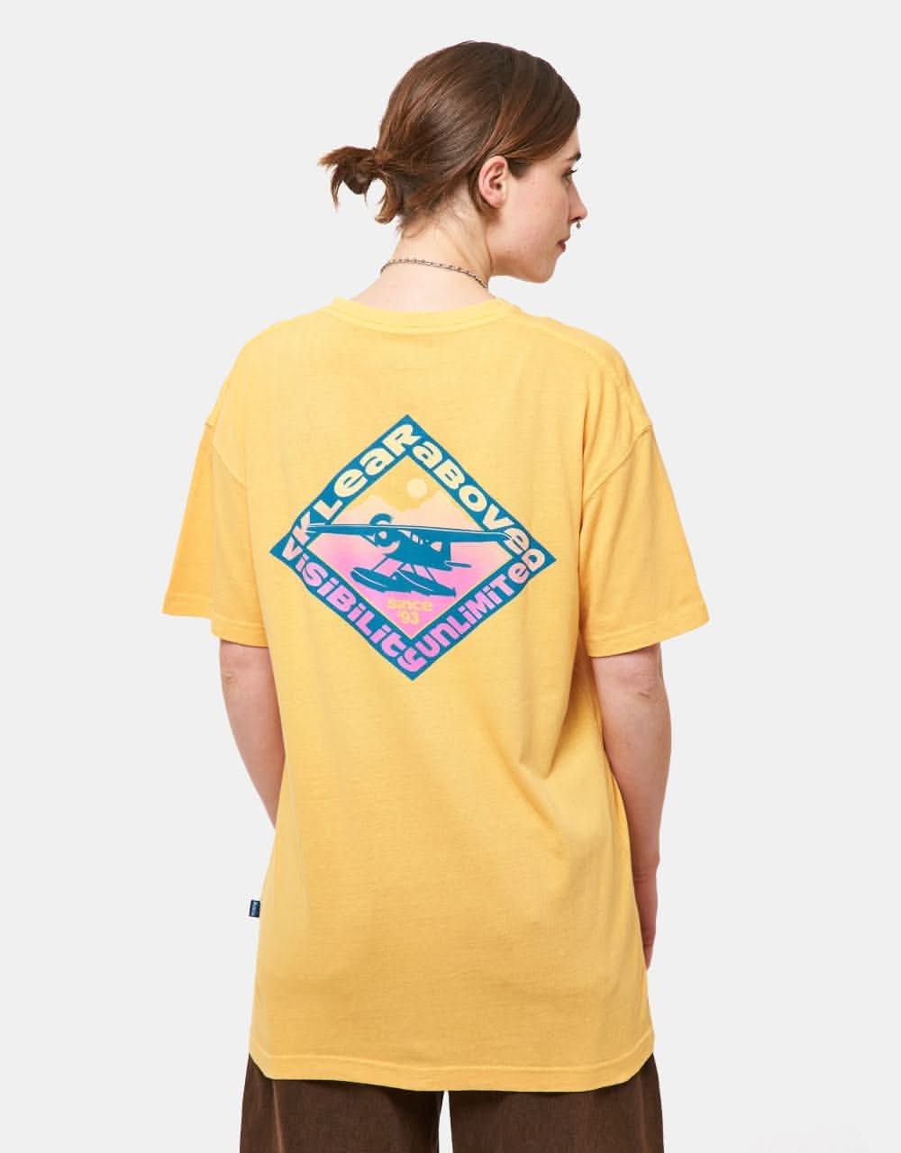 Kavu Floatboat T-Shirt - Amber Yellow - Image 5