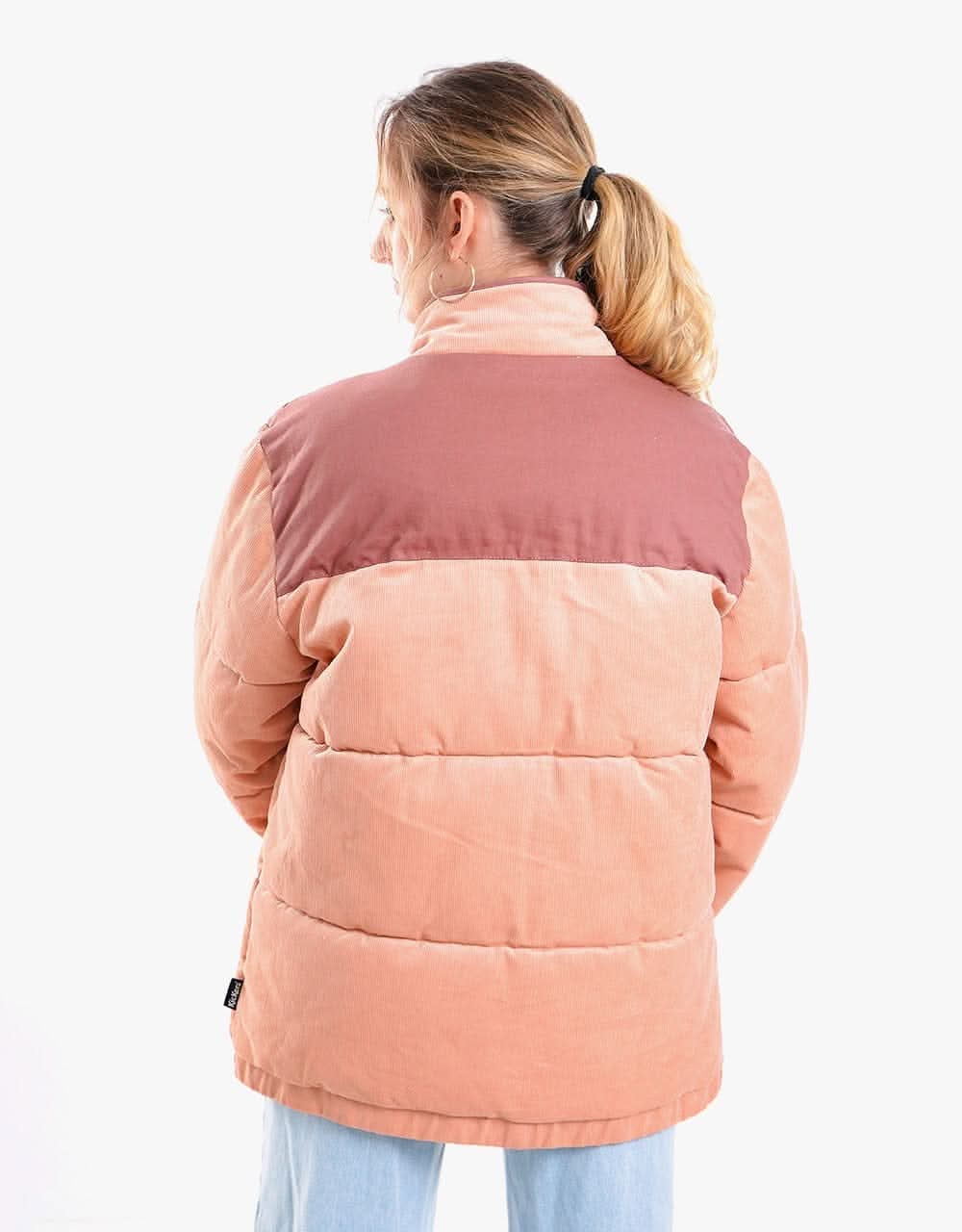 Kickers® Womens Cord Puffer - Dusty Pink - Image 3