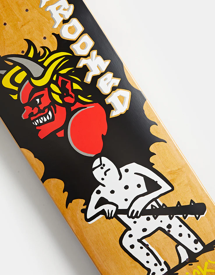 Krooked Cernicky Devil Ed Skateboard Deck - 8.5" - Image 3