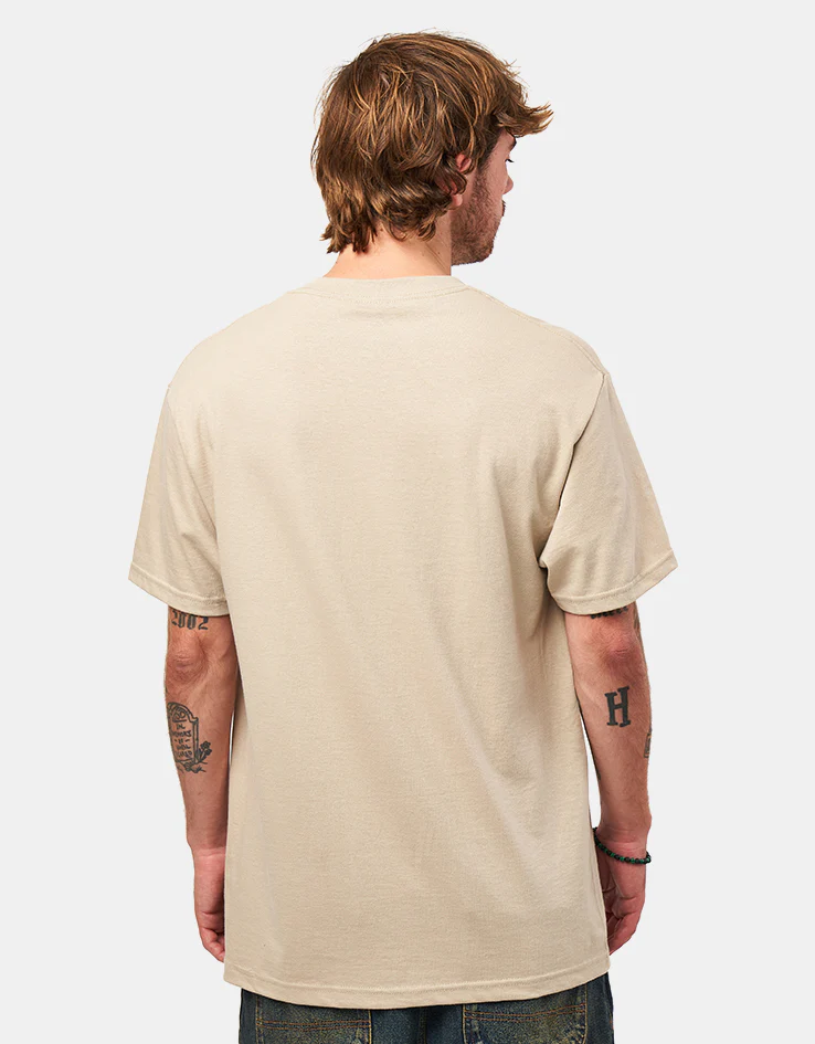 Krooked El Perro T-Shirt - Sand - Image 2