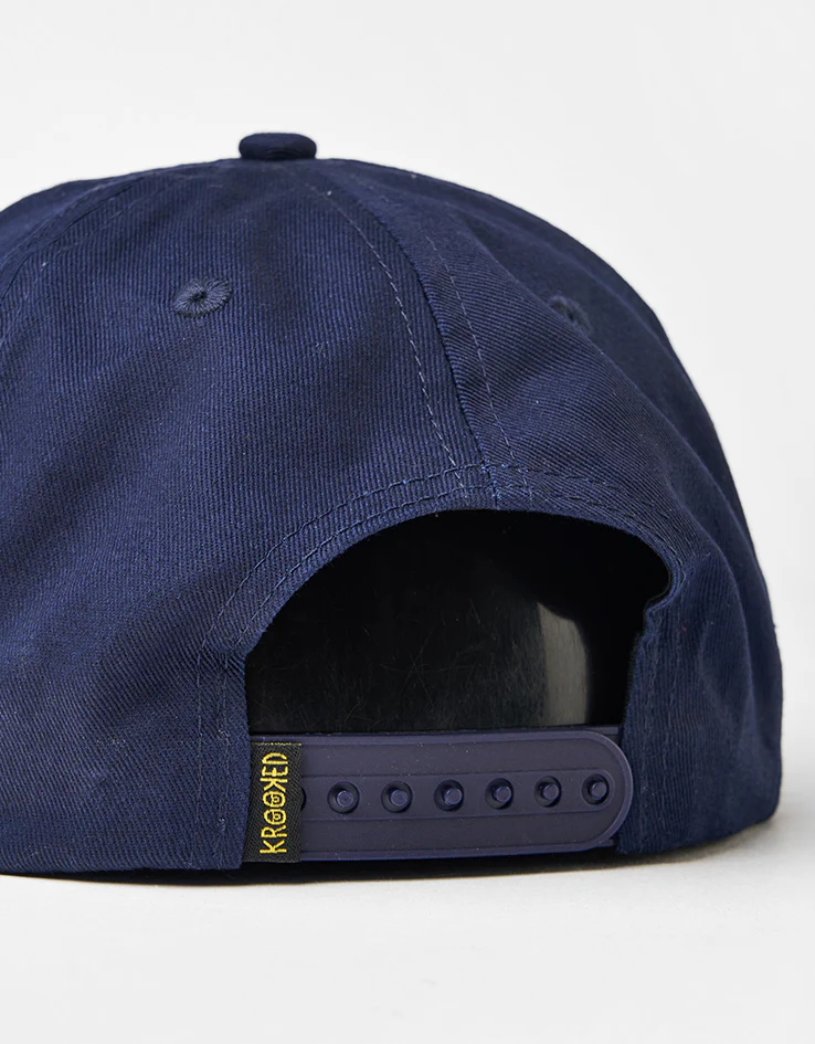 Krooked Eyes Cap - Navy/Blue - Image 3