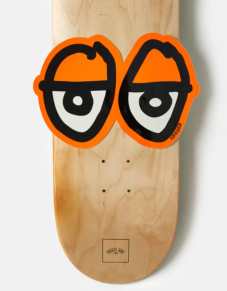Krooked Eyes Large Die-Cut Sticker - Image 2