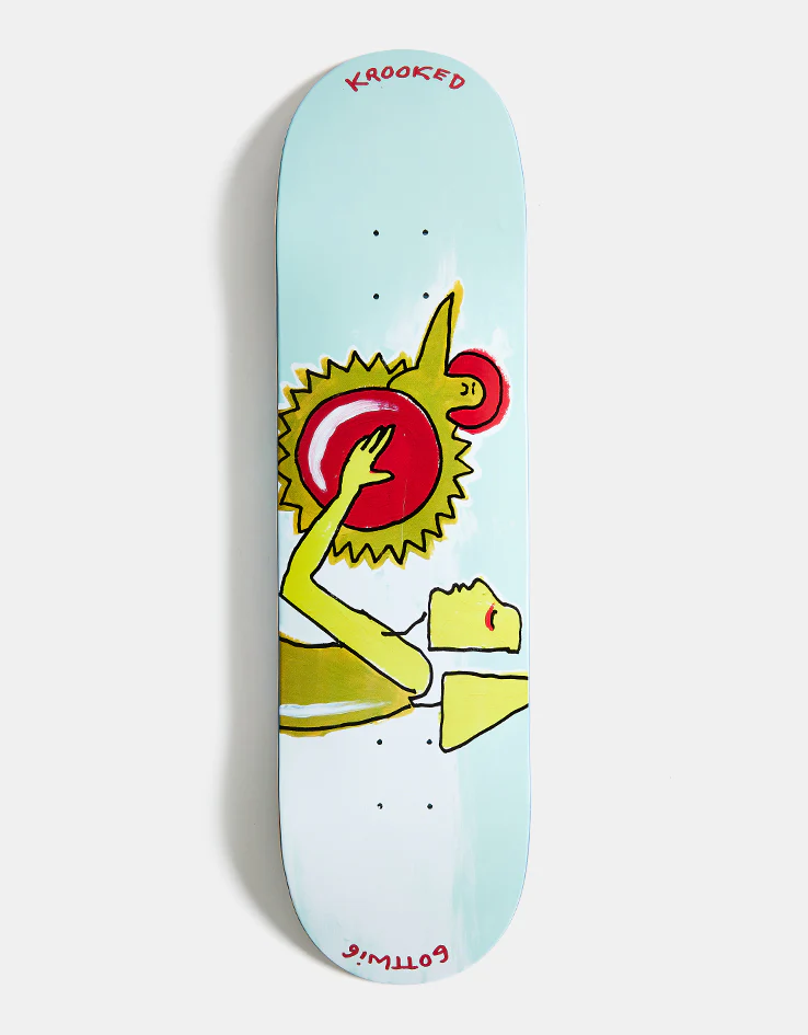 Krooked Gottwig Ra Skateboard Deck - 8.38"