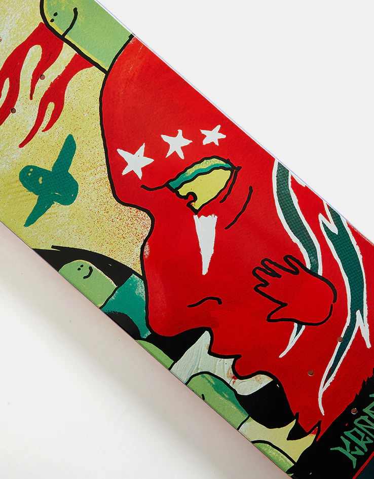 Krooked Wilson Three Star Skateboard Deck - 8.5" - Image 2