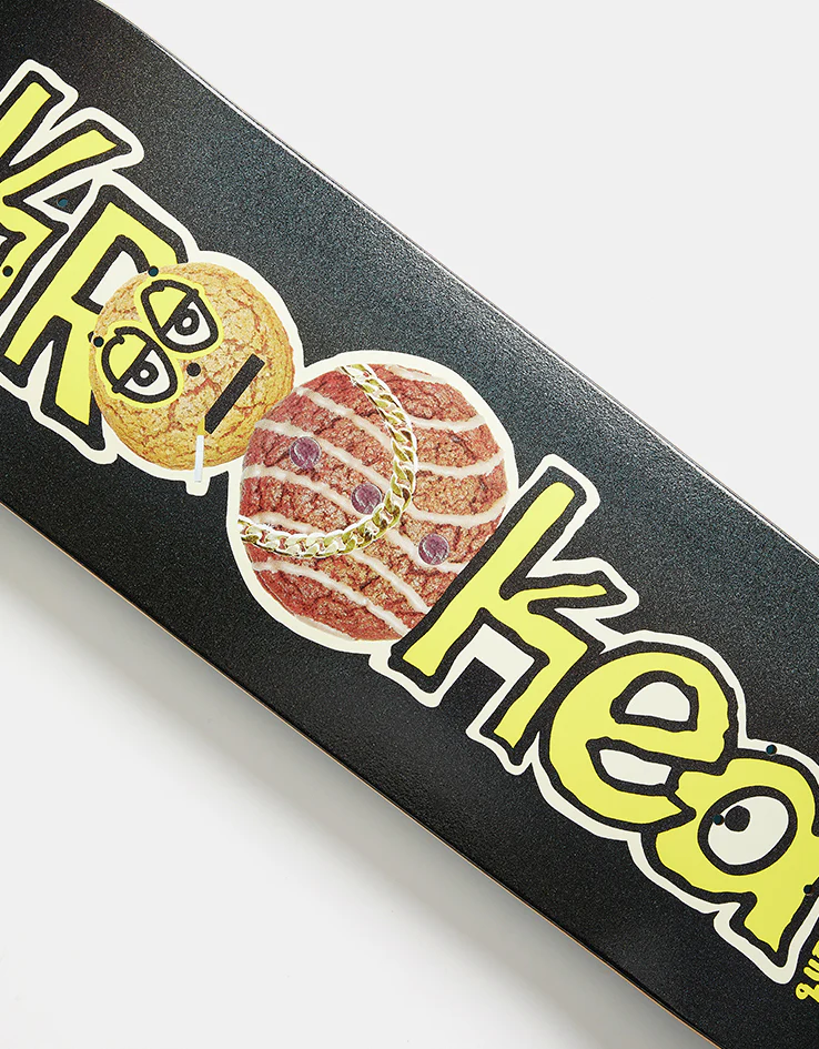 Krooked x Quartersnacks Snackman Skateboard Deck - 8.5" - Image 3