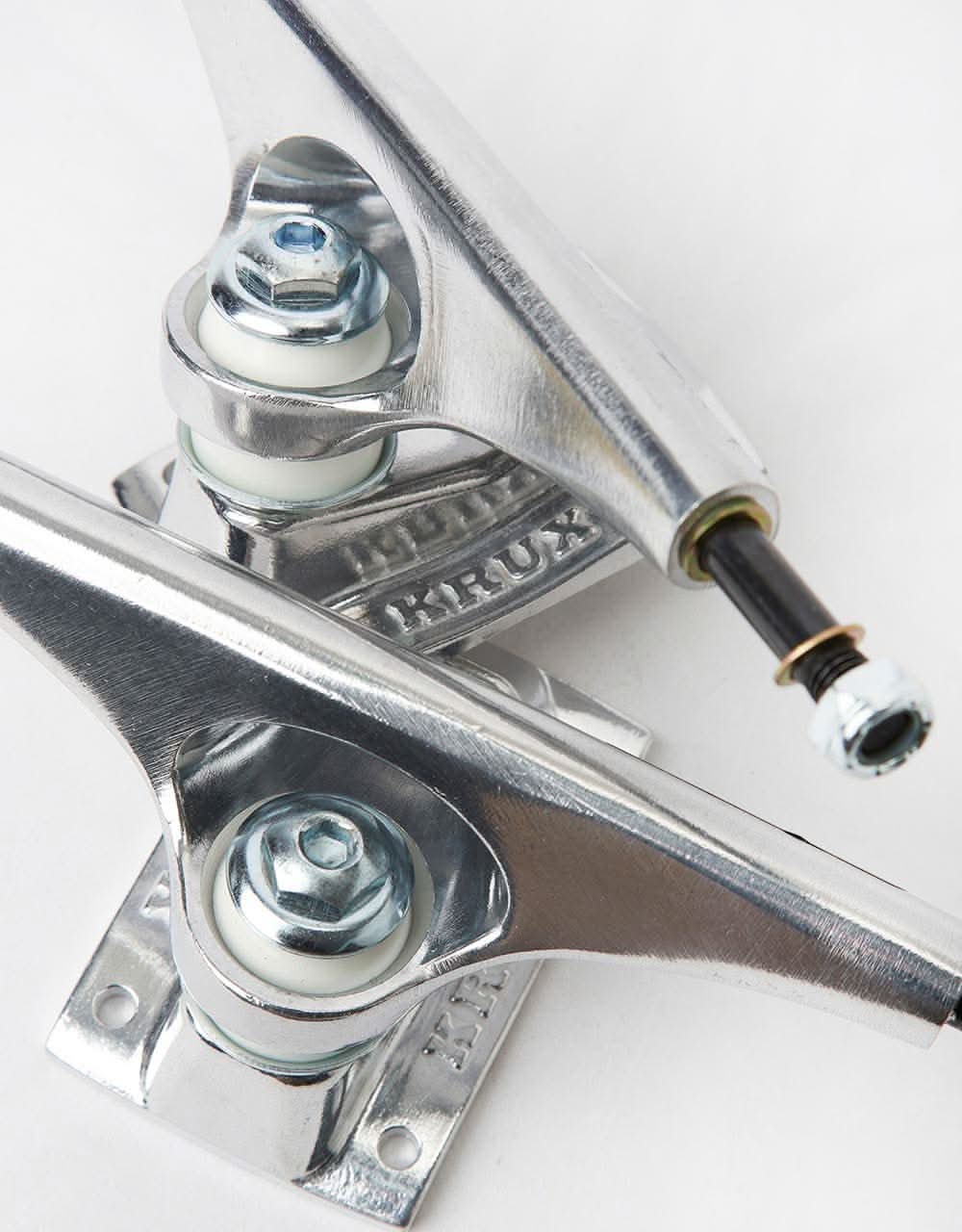 Krux K5 DLK Standard Skateboard Trucks - Silver (Pair) - Image 4