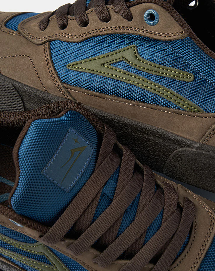 Lakai Cambridge Elite Skate Shoes - Otter Mallard Clover - Image 6