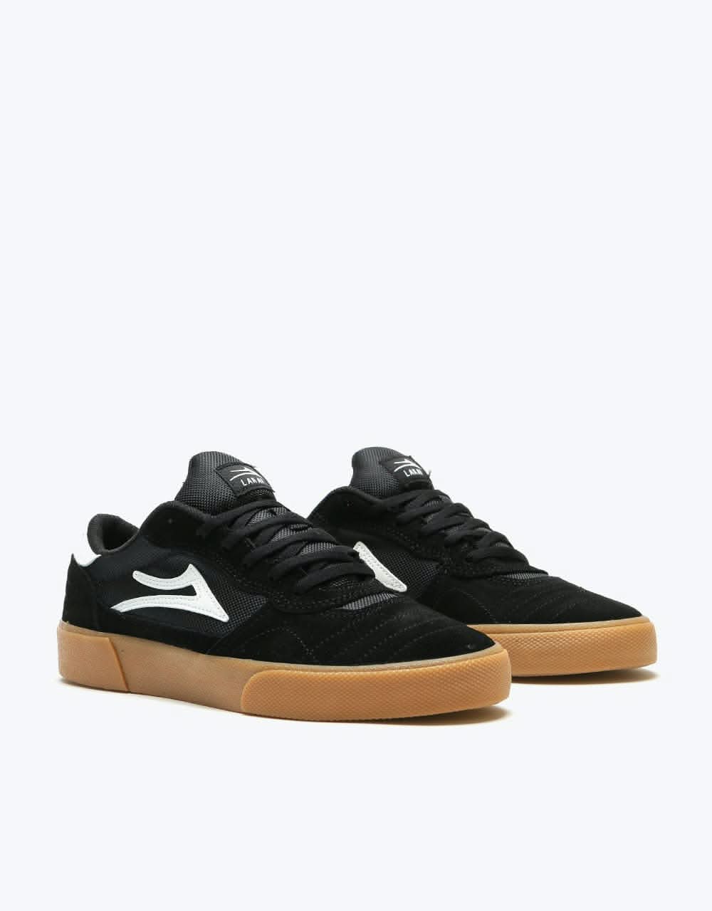 Lakai Cambridge Skate Shoes - Black/Gum Suede - Image 3